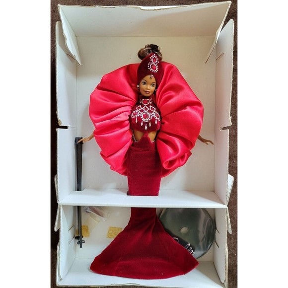 Vintage Barbie 1996 Ruby Radiance Doll Collector Edition Bob Mackie w/ Paperwork - Picture 3 of 8